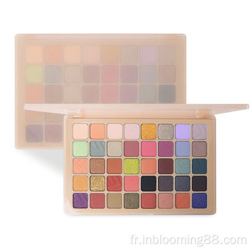 Cosmétiques Produits de maquillage Logo personnalisé Palette de fard à paupières